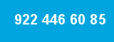 922 446 60 85 922 446 60 85